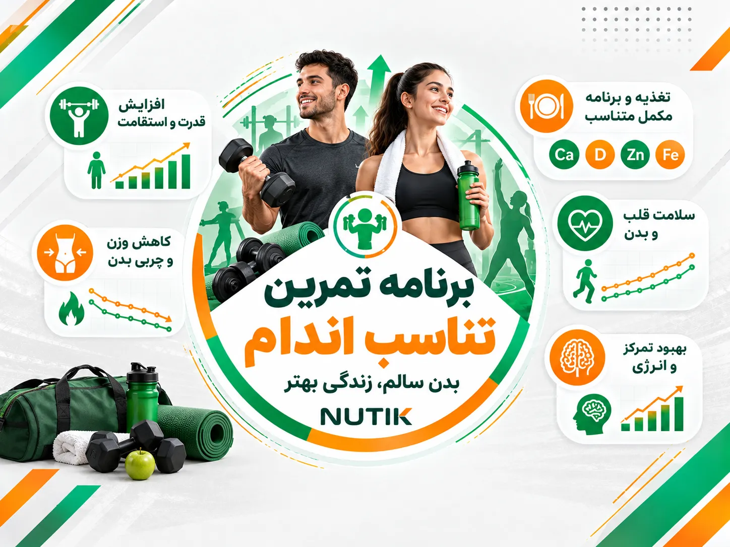 برنامه تمرین تناسب اندام