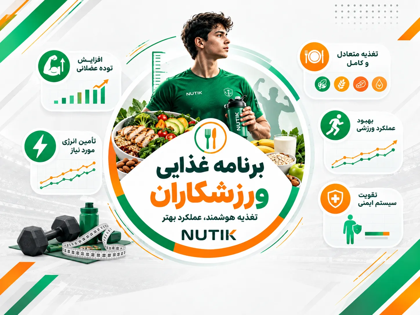 برنامه غذایی ورزشکاران
